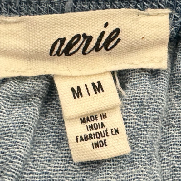Aerie Pull on Jean Skirt size medium - Picture 2 of 4